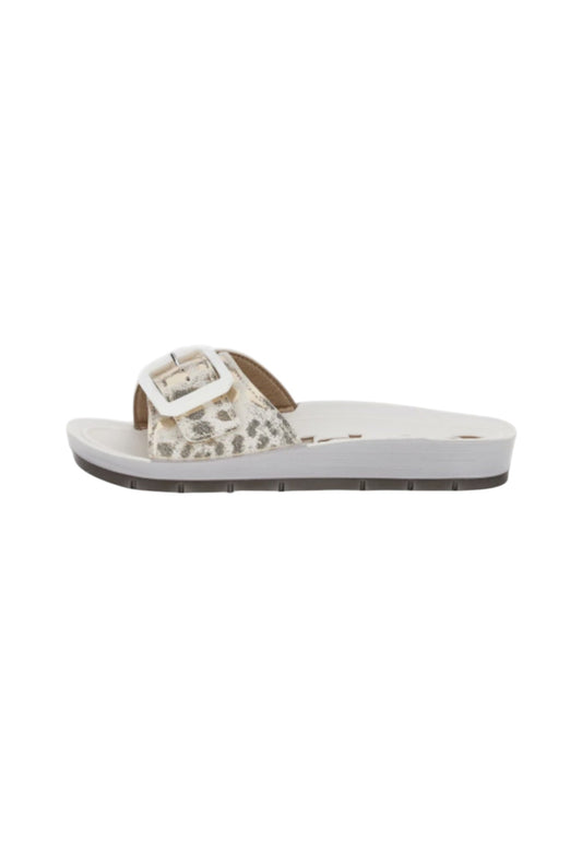 Ciabatta INBLU AG000018 BIANCO donna