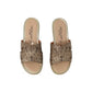 Ciabatta GRUNLAND PAFO C1838-G7 PLATINO donna
