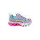 Sneakers luminose Skechers 303253N/LVAQ Heart lights bambina