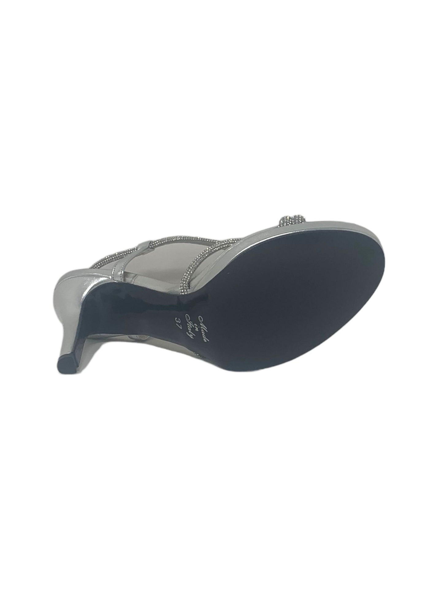 Sandalo col tacco JOEL A7569 LIZ LAME ARGENTO donna