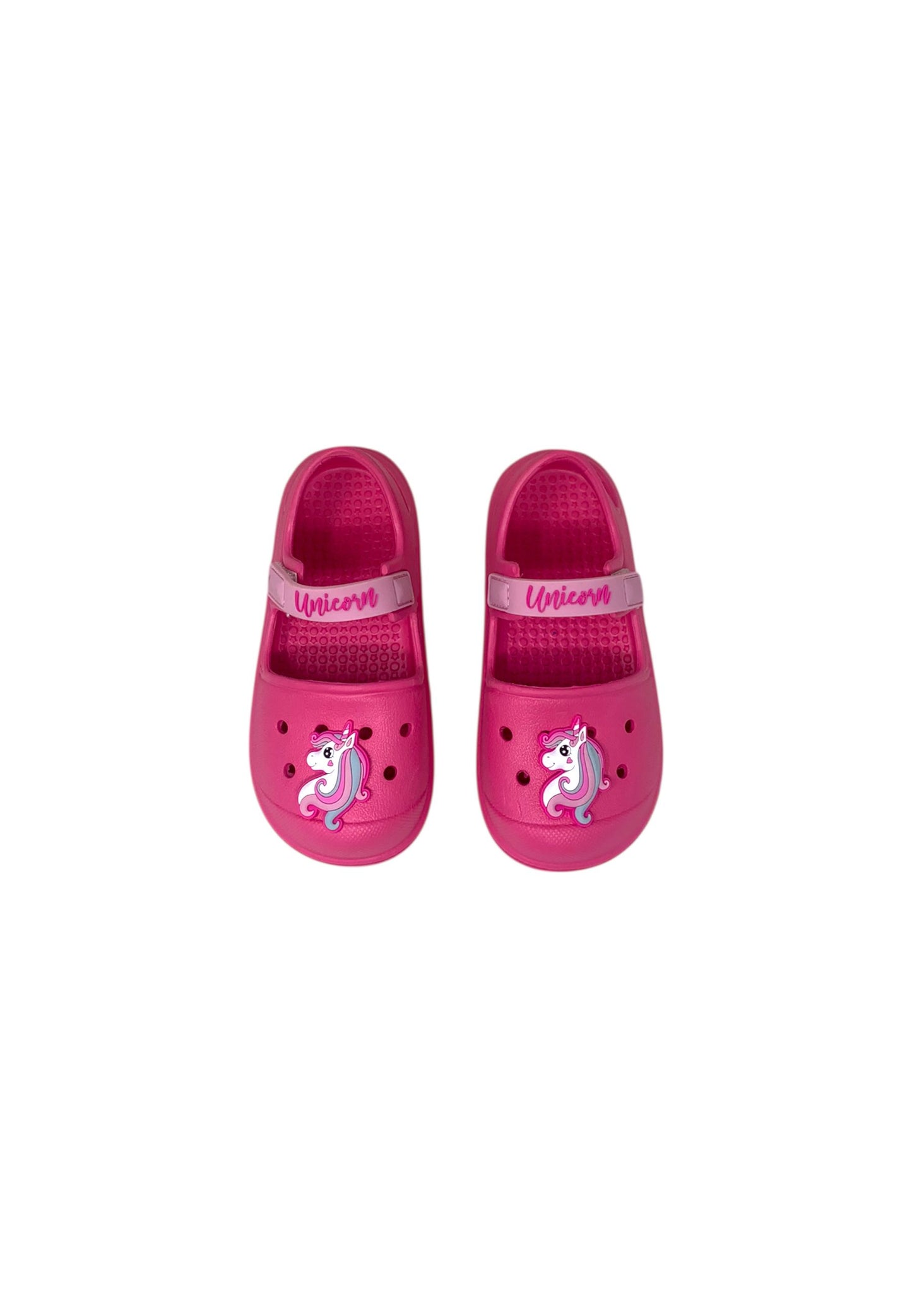 Sandali in gomma Silver Unicorno D8010224S FUXIA Bambina