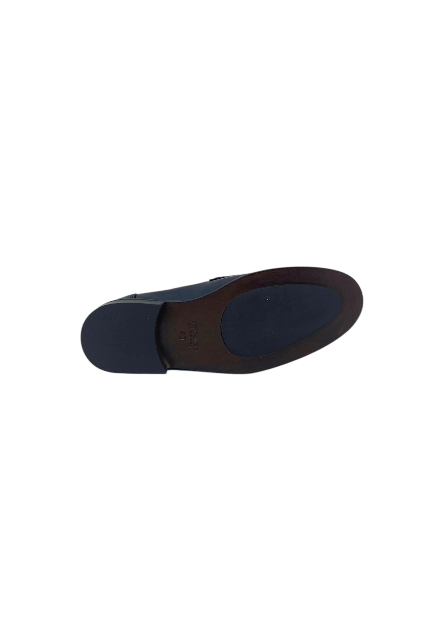 Italia Leone Mocassino 523 PELLE BLUE uomo