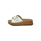 Ciabatta INBLU PK000036 BIANCO donna