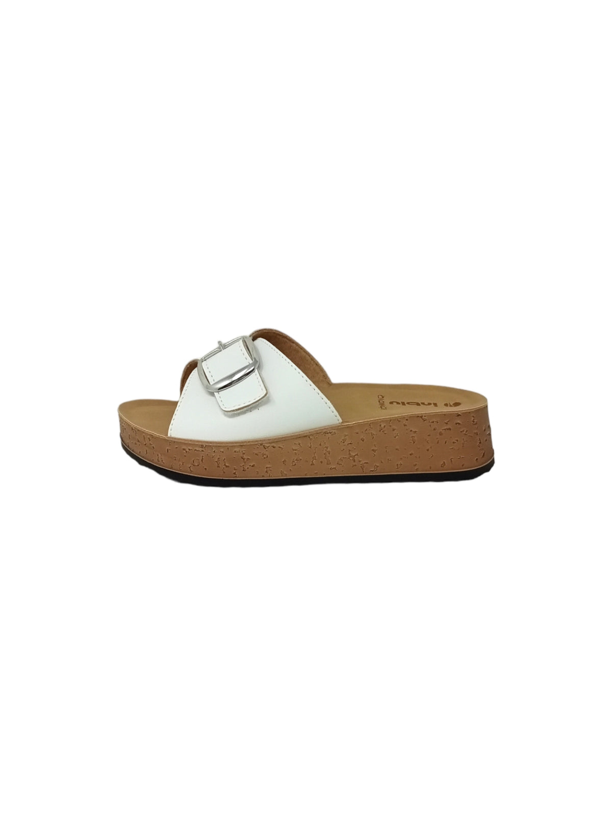 Ciabatta INBLU PK000036 BIANCO donna