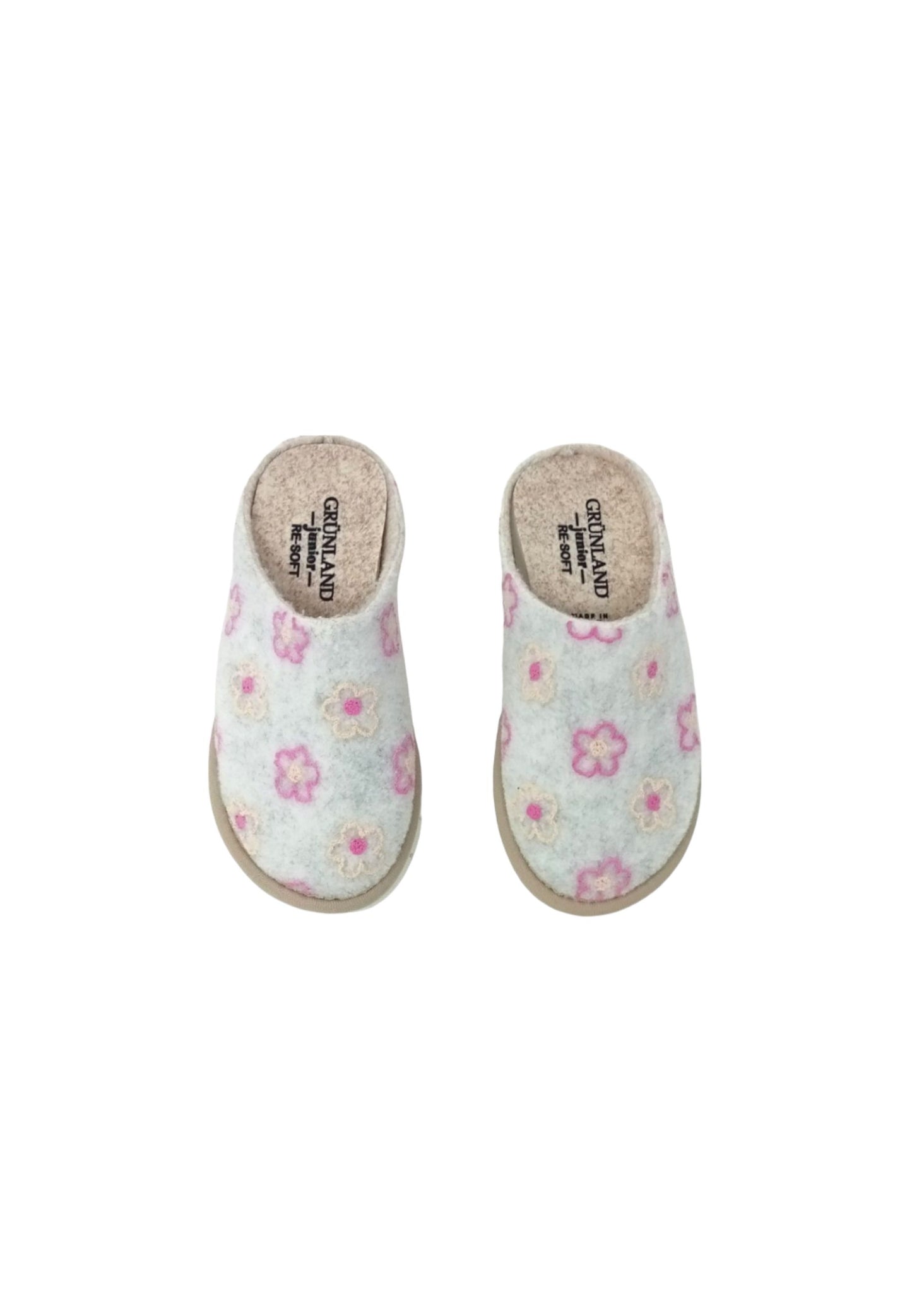 Pantofola GRUNLAND FIMO CI2523-G7 GHIACCIO/FUXIA Bambina