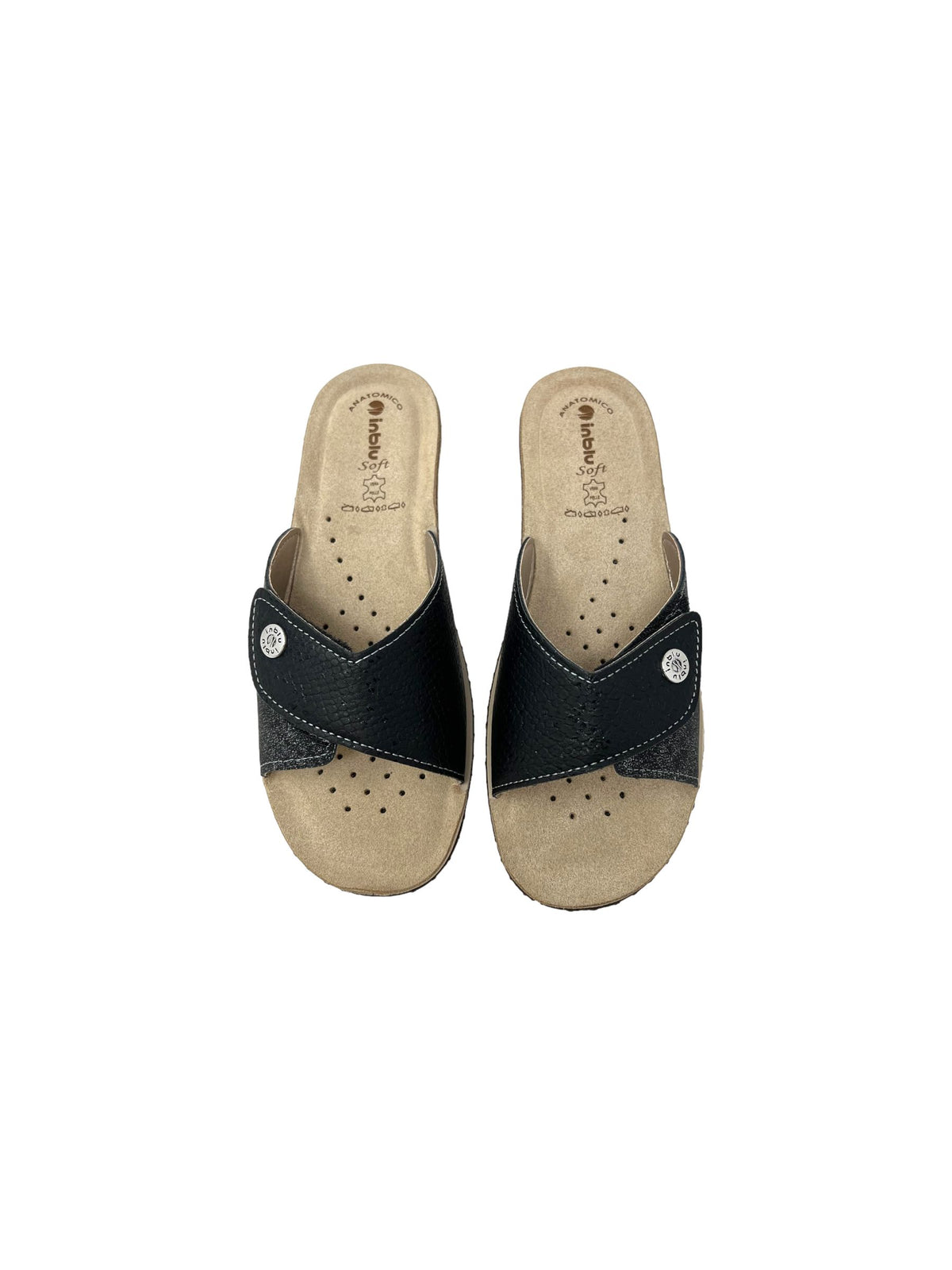 Ciabatta INBLU 26000079 NERO donna
