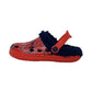 Ciabatta con pelliccia SILVER SPIDERMAN R1310273S ROSSO Bambino
