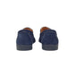 Mocassino Italia Leone 197 NABUK BLU uomo
