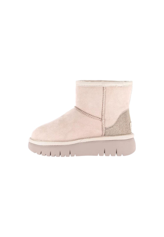 Stivaletto con pelliccia GRUNLAND JR CLIK PO1838-I4 BEIGE bambina