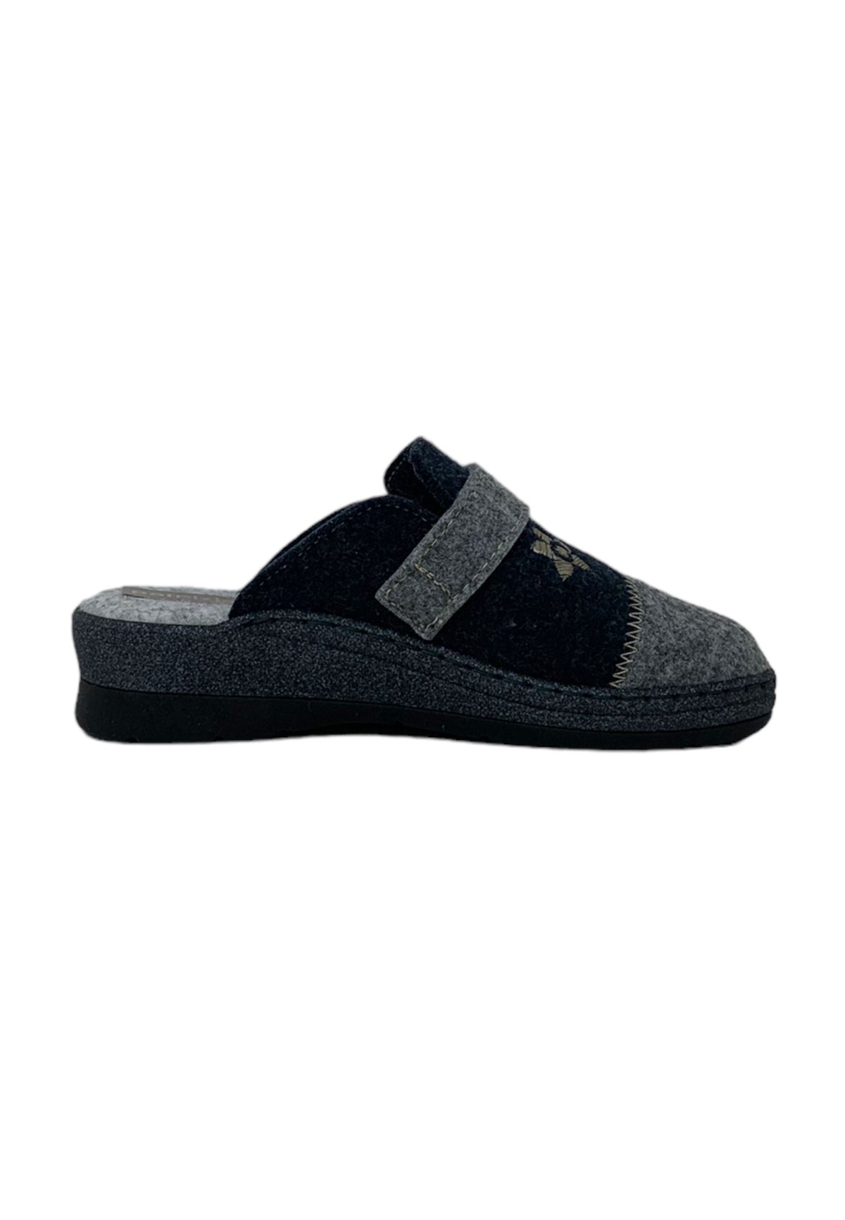 Pantofola PATRIZIA AZZI 7205 GRIGIO/BLUE donna