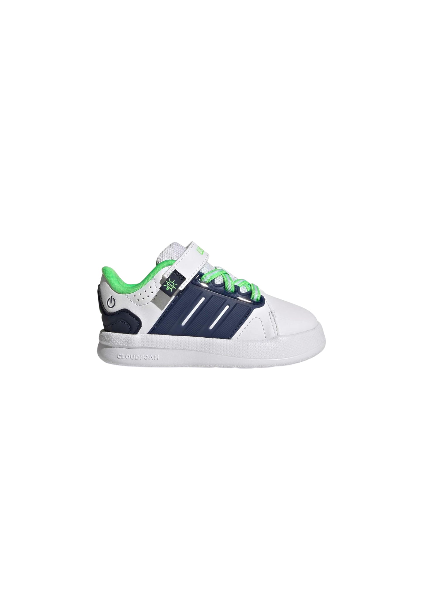 Sneakers luminose ADIDAS LIGHTORAMA COURT EL I KJ7001 bambino