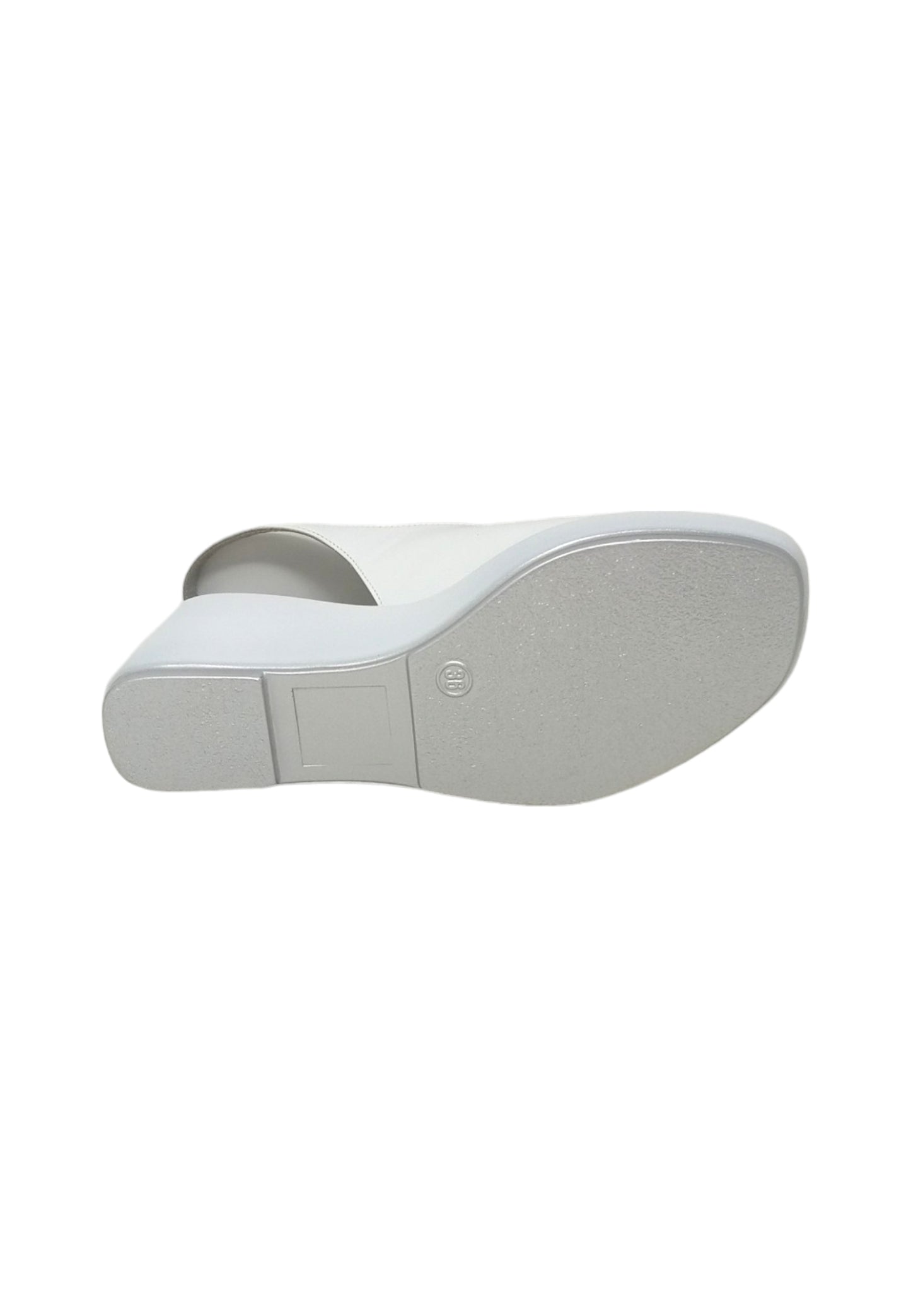 Sandali con zeppa SOFFICE SOGNO EL2430 NAP. BIANCO donna