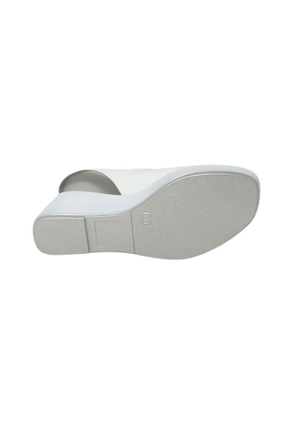 Sandali con zeppa SOFFICE SOGNO EL2430 NAP. BIANCO donna