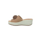 Ciabatte con zeppa  Enval Soft 3768422 beige Donna