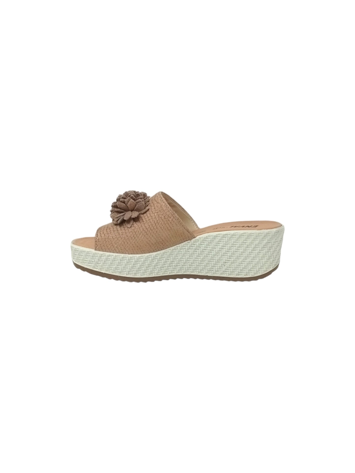 Ciabatte con zeppa  Enval Soft 3768422 beige Donna