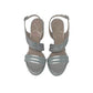 Sandalo col tacco JOEL A7348 MICROGLITTER ARGENTO donna