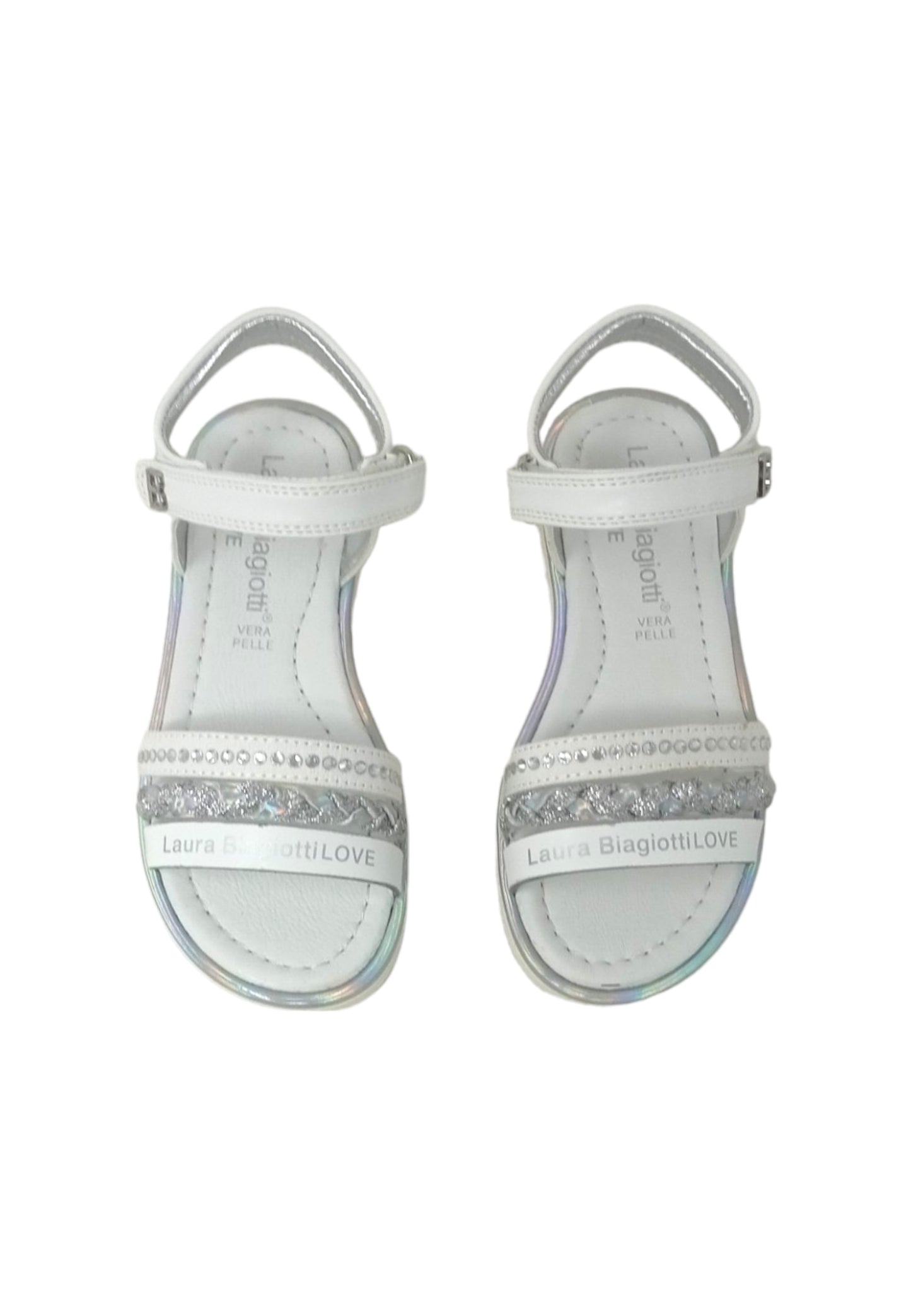 Sandali LAURA BIAGIOTTI 9011 WHT Bambina/Ragazza
