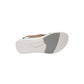 Sandali Linea Comoda Stile di Vita 540005-SDV NOCCIOLA/PLATINO Donna
