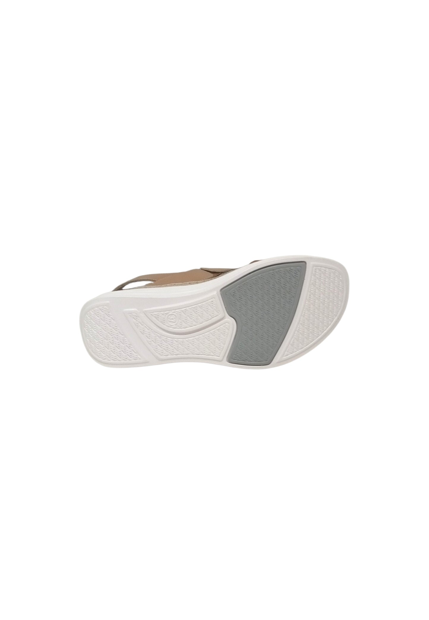 Sandali Linea Comoda Stile di Vita 540005-SDV NOCCIOLA/PLATINO Donna