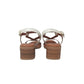Sandali Linea Comoda STILE DI VITA 252020-SDV LATTE/PLATINO DONNA