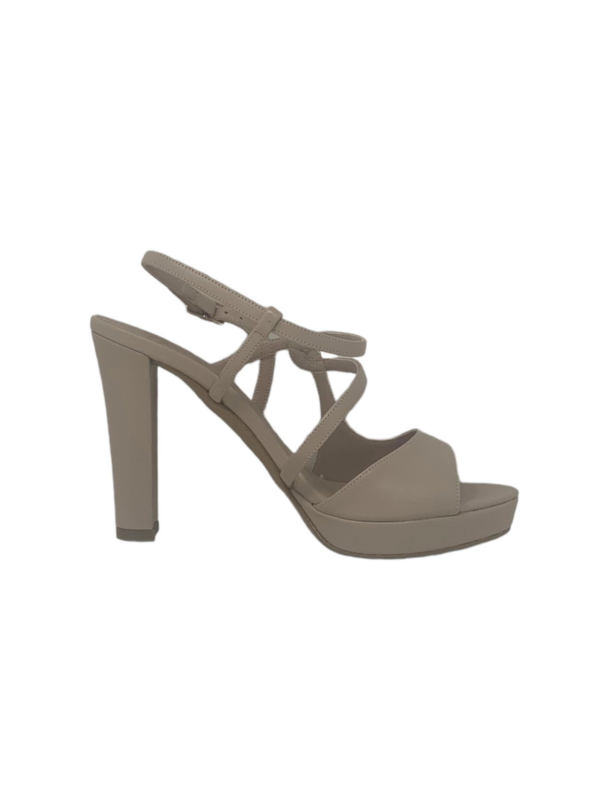 Sandalo col tacco JOEL A5280 BEIGE DONNA