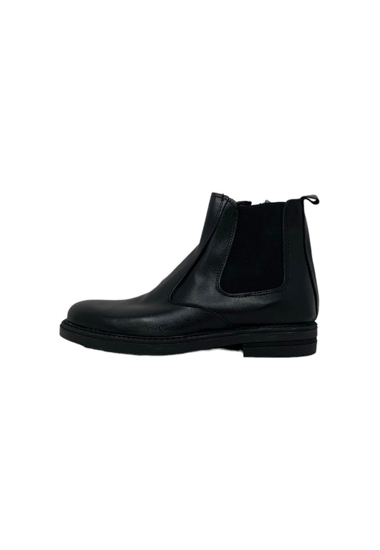 Italia Leone Stivaletto chelsea 0872 pelle nero uomo