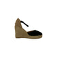 Sandali con zeppa  7D.345 ANTE negro Donna