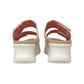 Sandali ciabatta HEYDUDE DELRAY SLIDE SURF BAJA 43210-6UG TAN Donna