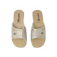 CIABATTA PATRIZIA AZZI 171 PLATINO donna