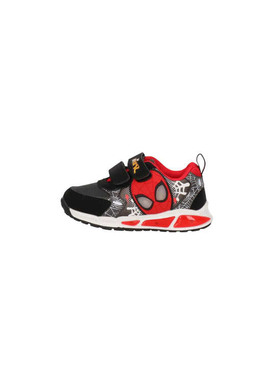 Sneaker luminose Silver Spiderman R1310561S BLACK Bambino