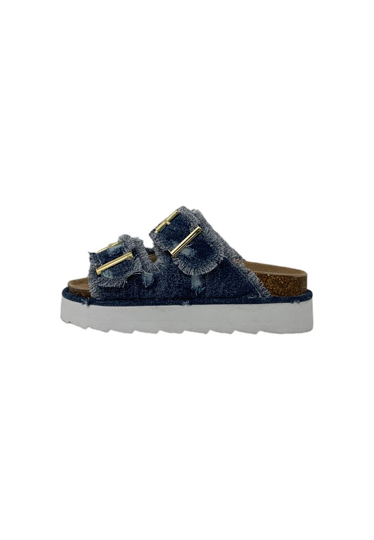 Sandalo Platform COLORS OF CALIFORNIA HC.STORMY44 BLUE Donna