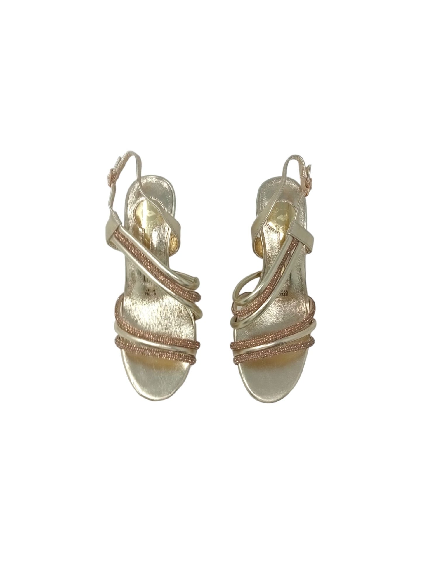 Sandalo KISS KRISS E89 VIT PLATINO donna