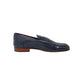 Italia Leone Mocassino 0744 pelle blu uomo