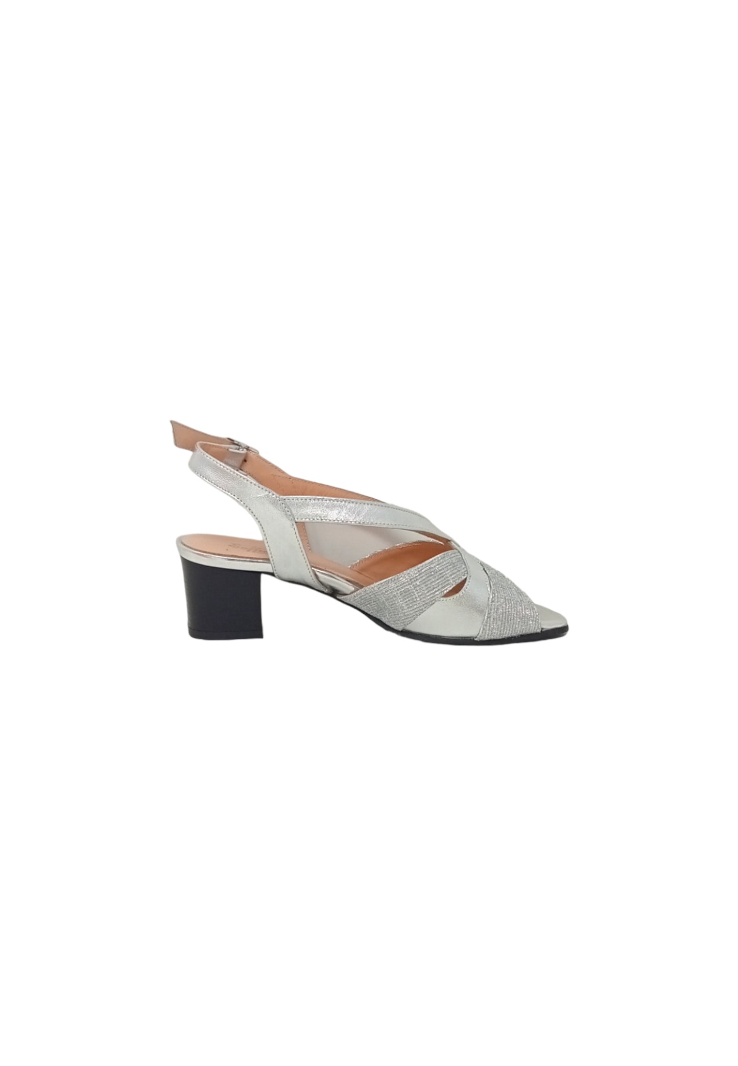 Sandali con tacco SOFFICE SOGNO 23510 LAMY ARGENTO donna