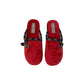 Pantofola PATRIZIA AZZI 10313/F/P ROSSO  donna