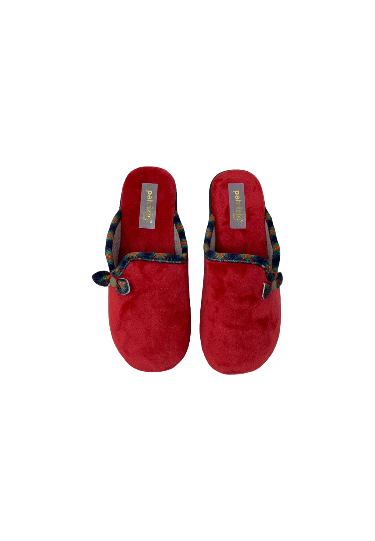 Pantofola PATRIZIA AZZI 10313/F/P ROSSO  donna