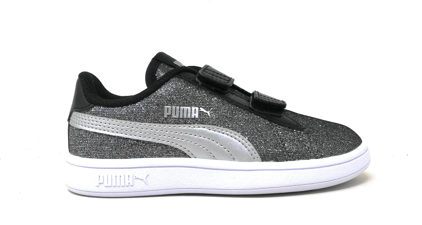 Scarpa da ginnastica PUMA SMASH V2 GLITZ GLAMV PS 367378 04 Bambina