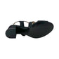 Sandalo col tacco JOEL A7517 SATIN NERO  donna