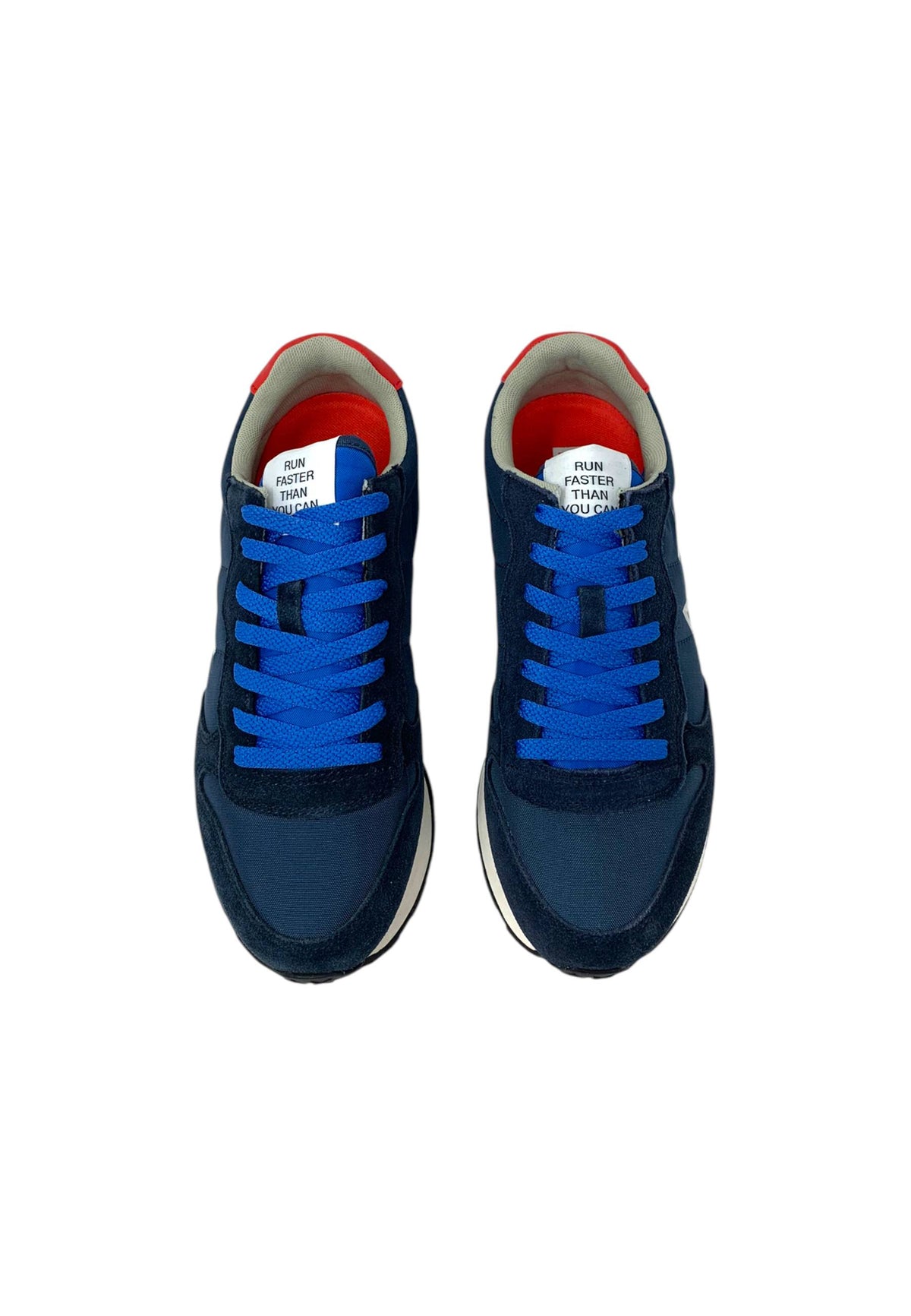 Sneakers SUN68 Tom solid Z34101 07 NAVY BLUE Uomo