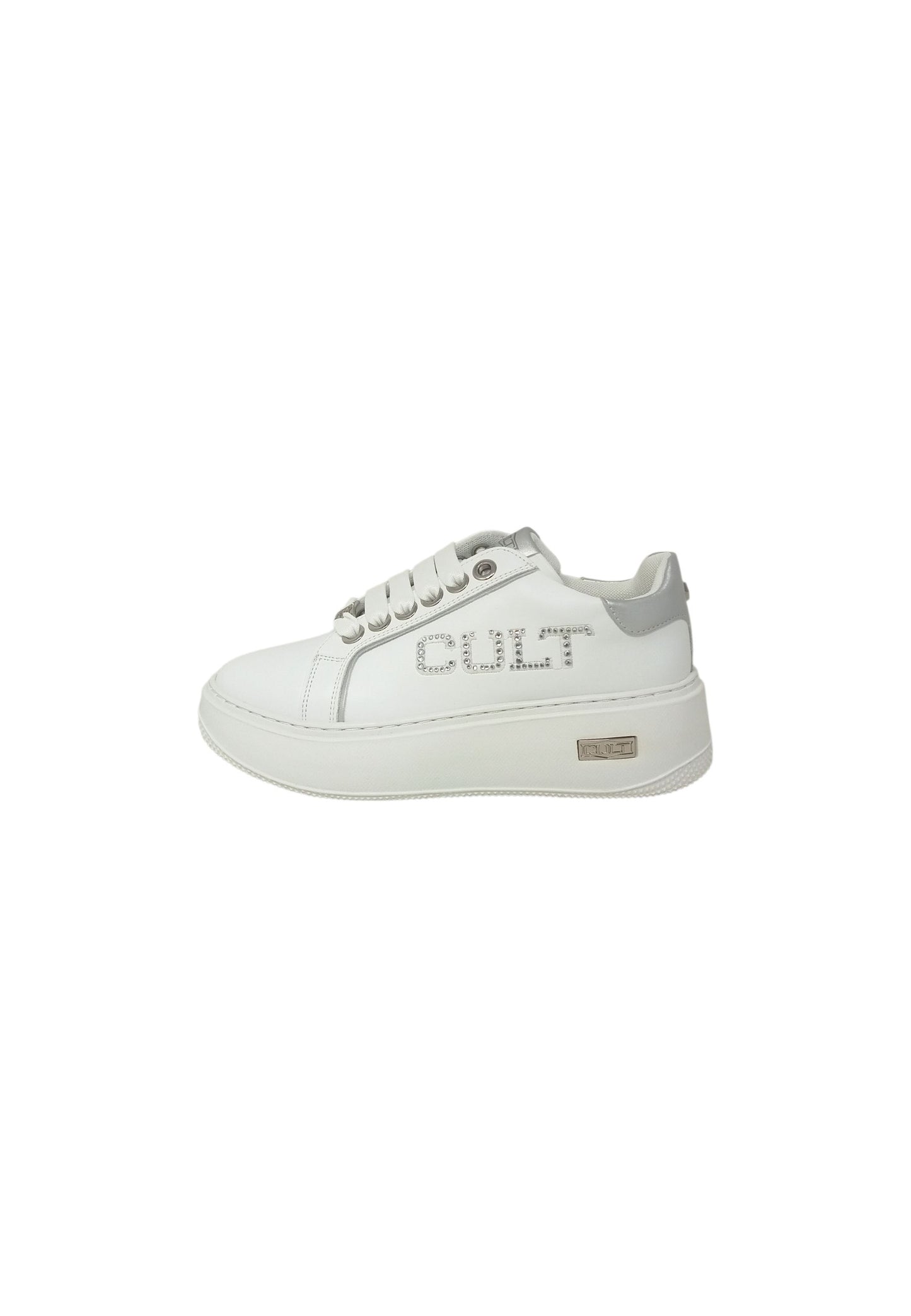 Sneakers CULT YOUNG T-510 WHT/SIL bambina/ragazza
