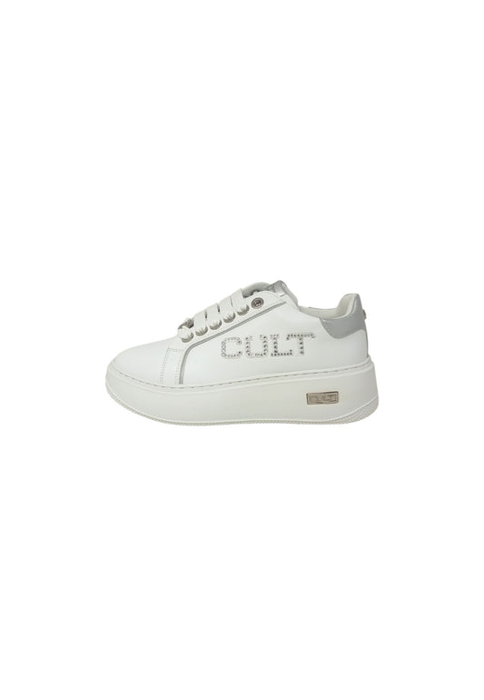 Sneakers CULT YOUNG T-510 WHT/SIL bambina/ragazza