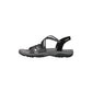 Sandali SKECHERS Reggae slim - TURN IT UP 163117/BLK Donna