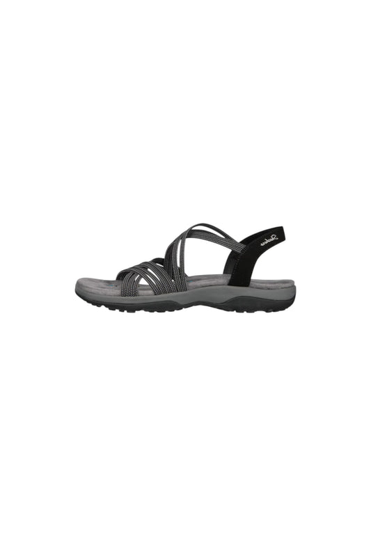 Sandali SKECHERS Reggae slim - TURN IT UP 163117/BLK Donna