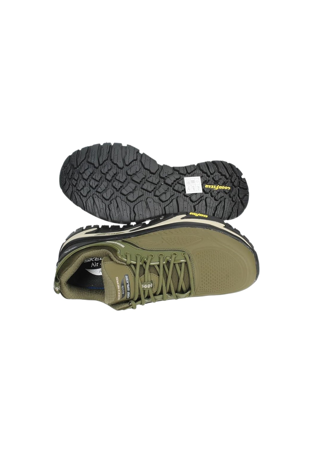 Sneakers SKECHERS Arch Fit Road Walker - Recon 237333/OLBK  Uomo