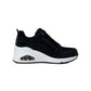 Sneakers SKECHERS Street Uno Wedge 177526/BLK Donna