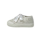 Sneaker DXO Vigevano D02G GLITTER BIANCO bambina