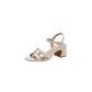 Sandali con tacco MARCO TOZZI 2-28337-44 402 CREAM donna