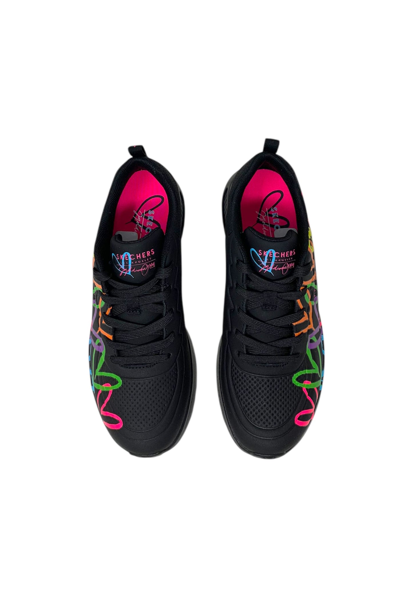 Sneakers Skechers Uno Lite - Heart of Hearts 177977/BKMT Donna