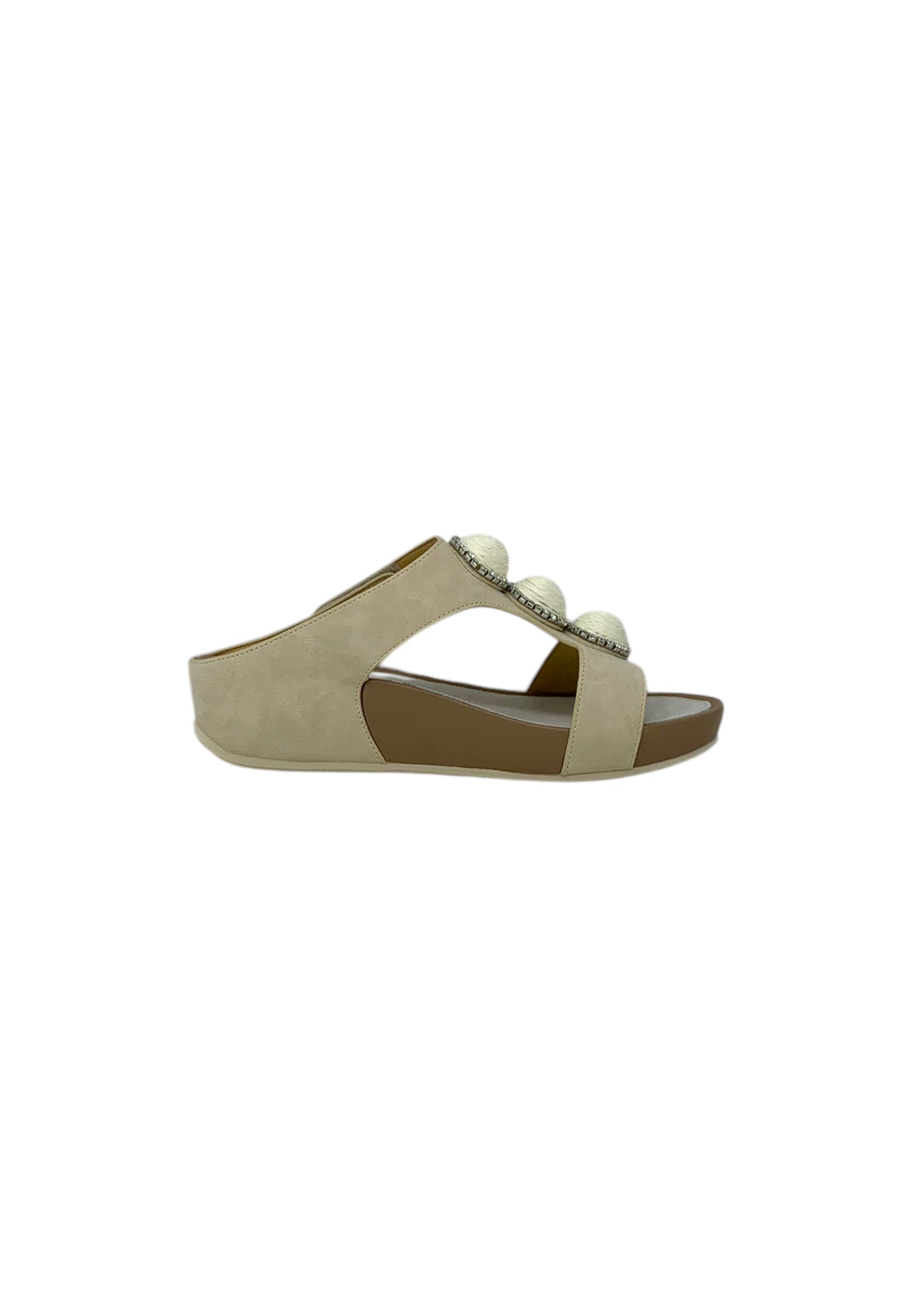 Ciabatta GRUNLAND DIRA CI0881-C9 PANNA ragazza/donna