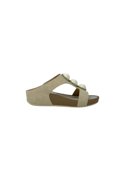 Ciabatta GRUNLAND DIRA CI0881-C9 PANNA ragazza/donna